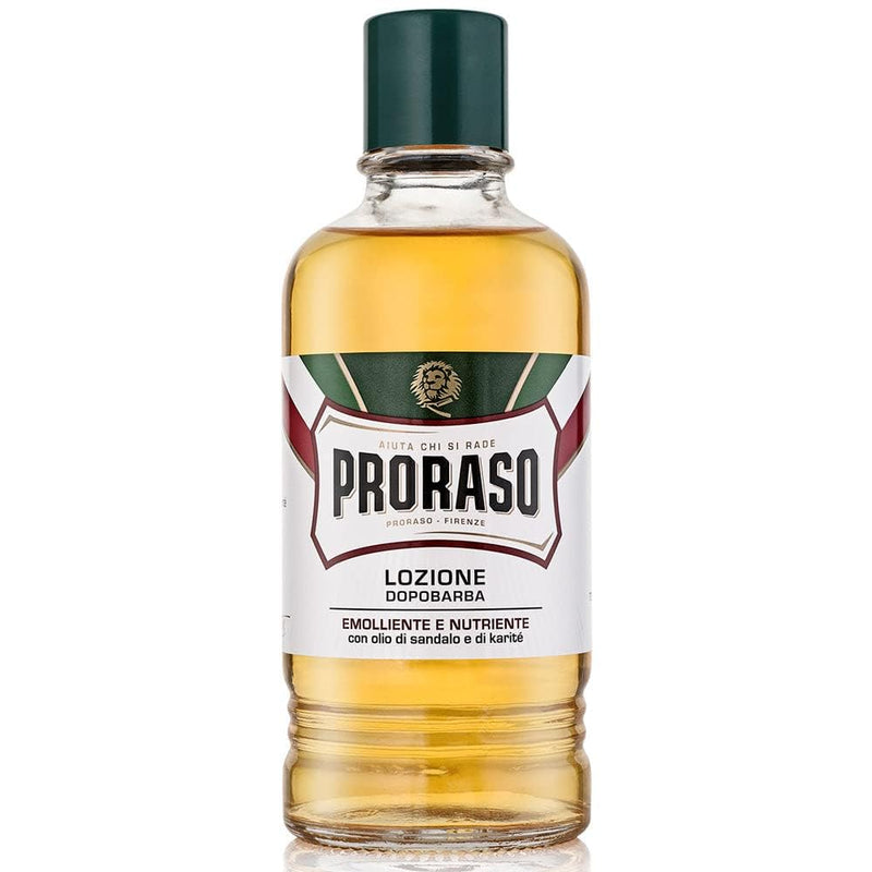 Proraso Professional After Shave Lotion Nourishing, 400 ml, aftershave for men with sandalwood & shea oil, helps restore skin comfort, Made in Italy - NewNest Australia