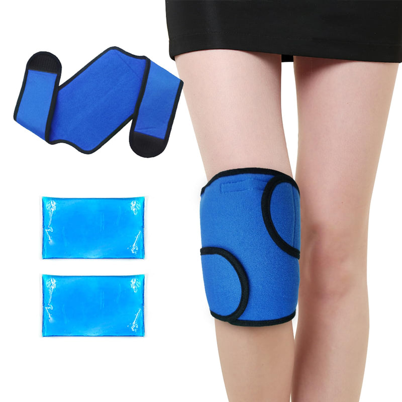 Knee Cooling Pad Gel Cooling Pads For Knee Hot Cold Therapy - Ideal For Knee Joint Pain, Swelling, Meniscus Tear, Rheumatoid Arthritis. Men And Women, 2 √Ó Cold Compresses (8 X 5.5 Inches) - NewNest Australia