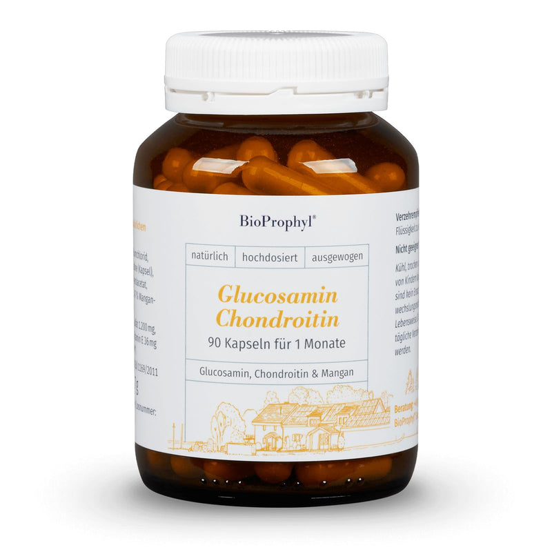 Bioprophyl Glucosamine Chondroitin - Joint Complex With 400 Mg Glucosamine Sulphate And 200 Mg Chondroitin Sulphate Supplemented With Vitamin E And Manganese - 90 Capsules - NewNest Australia