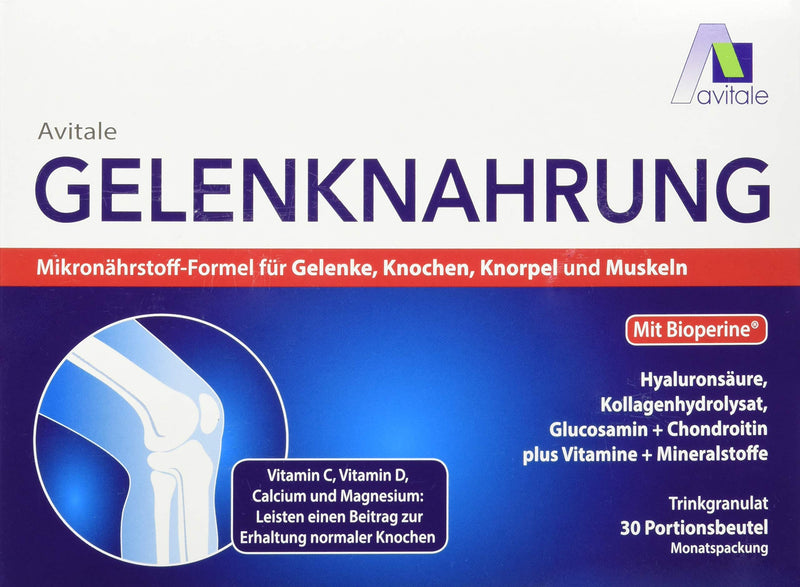 Vital Joint Food With Hyaluronic Acid, Collagen, Glucosamine And Chondroitin As Well As The Micronutrient Formula For Joints, Bones, Cartilage And Muscles, 450 G - NewNest Australia