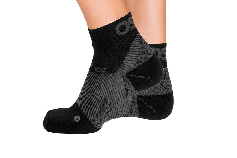 Orthosleeve stockings with degressive compression for plantar fasciitis and heel spurs FS4, black, size L - pack consisting of one pair - NewNest Australia