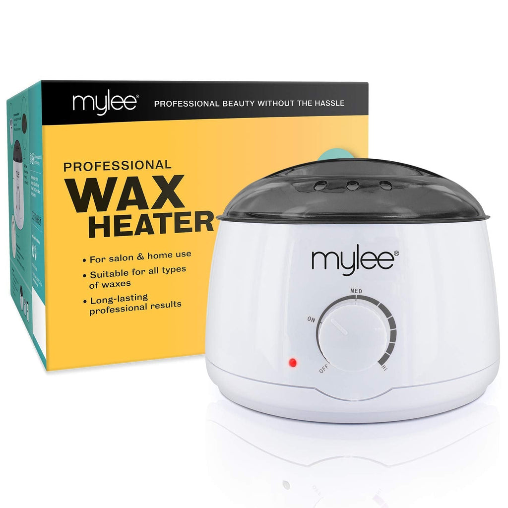 Mylee Professional Electric Wax Heater For All Wax Types, Wax Melter For Hair Removal, Hair Removal Heater With Adjustable Temperature And Built-In Thermal Safety Control, 500 Ml - NewNest Australia