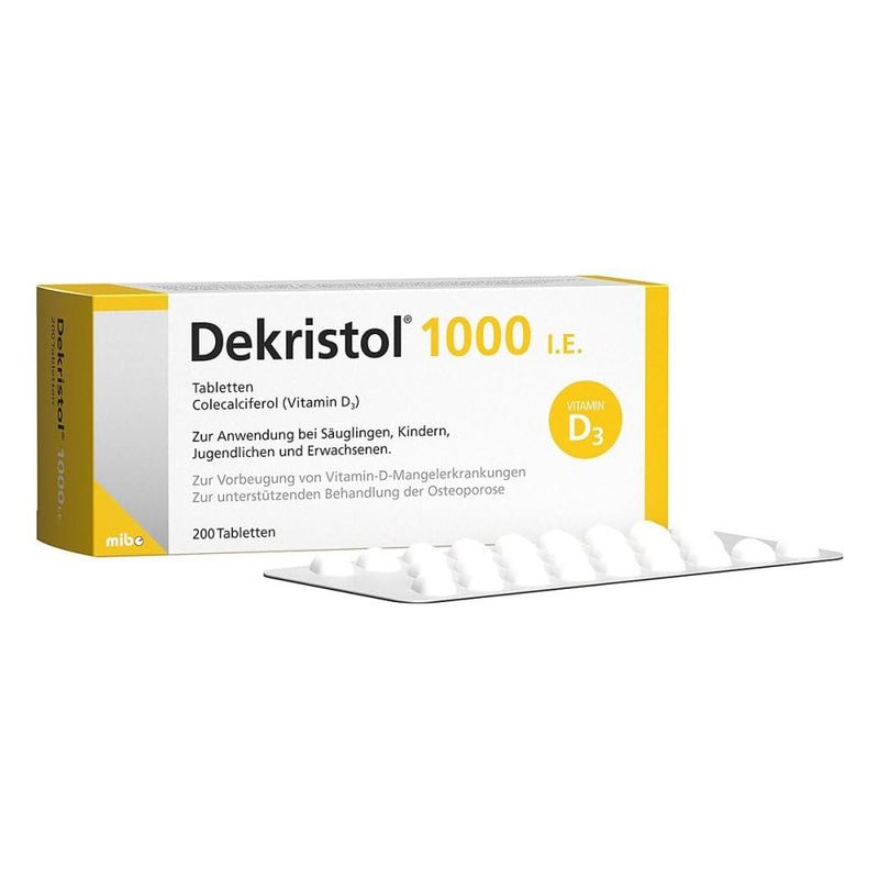 DEKRISTOL 1,000 IU tablets 200 pcs - NewNest Australia
