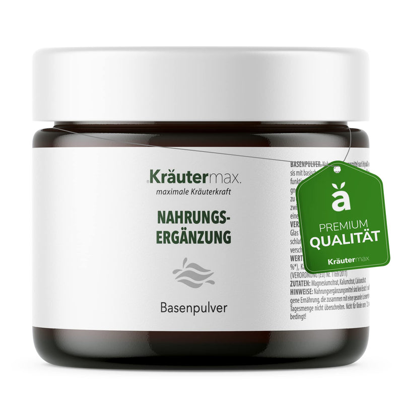 Base Powder Citrate With Minerals Magnesium, Potassium And Calcium | Base Powder For One-Way | Lactose-Free, Vegan And No Sugar Produced According To Herbal Max Formula | 1 X 320G - NewNest Australia