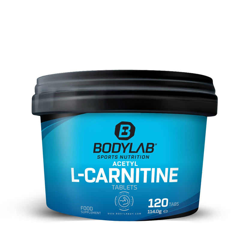 Bodylab24 Acetyl L-Carnitine 120 Tablets, Natural Amino Acid, For Endurance And Strength Athletes In The Definition Phase, 500 Mg Acetyl L-Carnitine Per Tablet, Gluten-Free, Lactose-Free, Sugar-Free - NewNest Australia