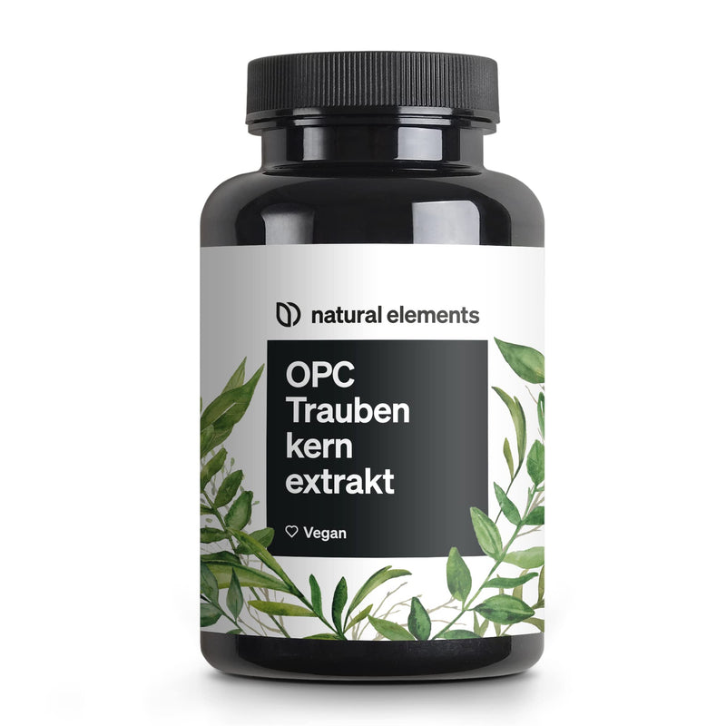 Opc Grape Seed Extract, 240 Capsules For 8 Months, Laboratory-Tested Premium Opc From European Grapes, No Unwanted Additives, High Dosage, Vegan And Made In Germany. - NewNest Australia