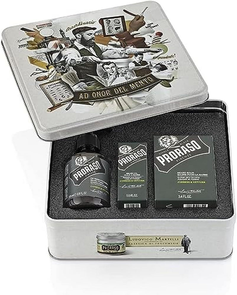 Proraso beard care set, Cypress & Vetyver green 900 g (pack of 1) Cypress e Vetyver - NewNest Australia