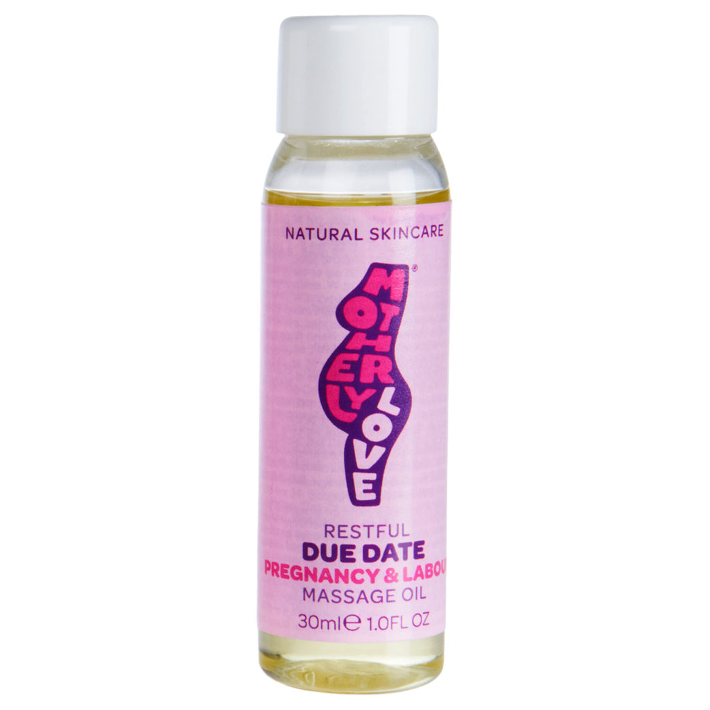 Motherlylove Maturity Massage Oil For Pregnancy And Labor - Omega Rich Oils - 100% Natural - Citrus & Chamomile Fragrance To Soothe And Relax - Made In The Uk - NewNest Australia