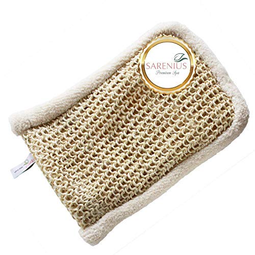 Sisal massage glove - deep peeling effect thanks to coarse structure peeling on the whole body. Made in Turkey - Sarenius Premium Spa - NewNest Australia