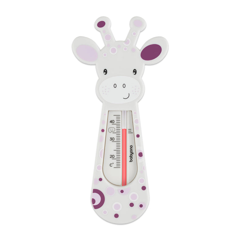 Baby Safe Floating Bath Thermometer, Giraffe (Grey) Grey - NewNest Australia