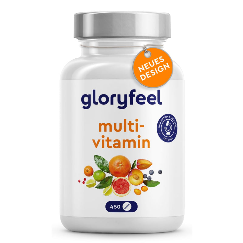 High Dose Multivitamin, 450 Tablets (15 Months), All Valuable Az Vitamins And Minerals, Supports The Immune System, Laboratory Tested Without Additives, Made In Germany - NewNest Australia
