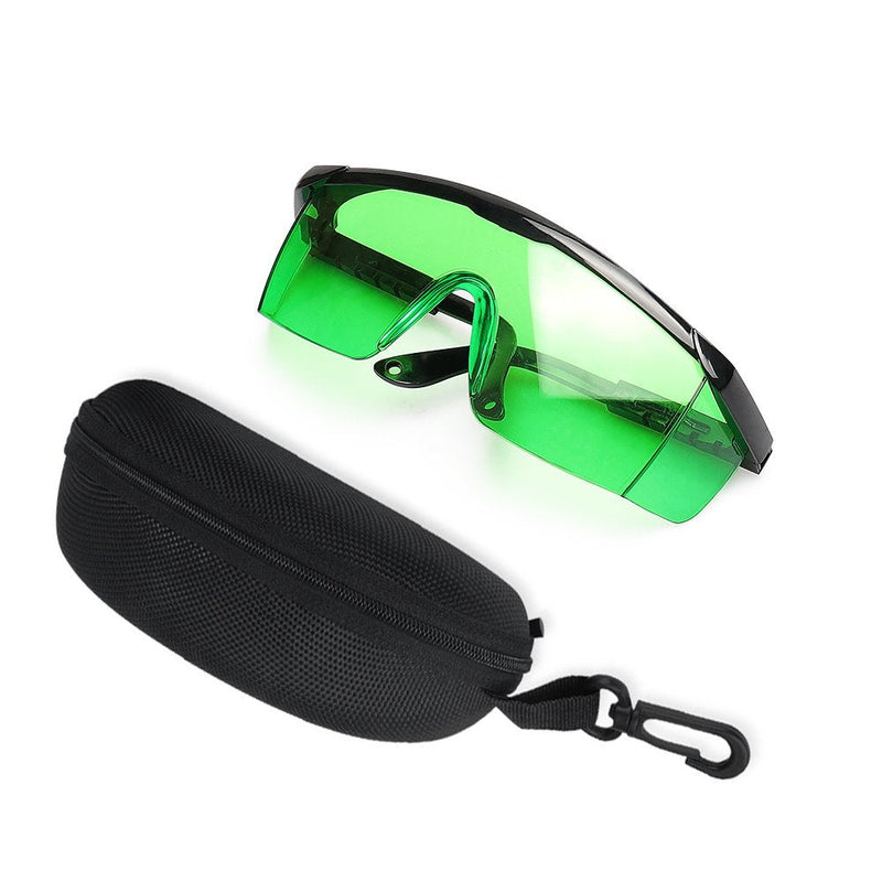 Huepar Gl01G Green Laser Light Glasses - Green Laser Glasses For Green Beam Cross Line Lasers, Rotary Lasers And Multi-Line Lasers - To Improve The Visibility Of The Green Beam (Includes Protective Box) - NewNest Australia