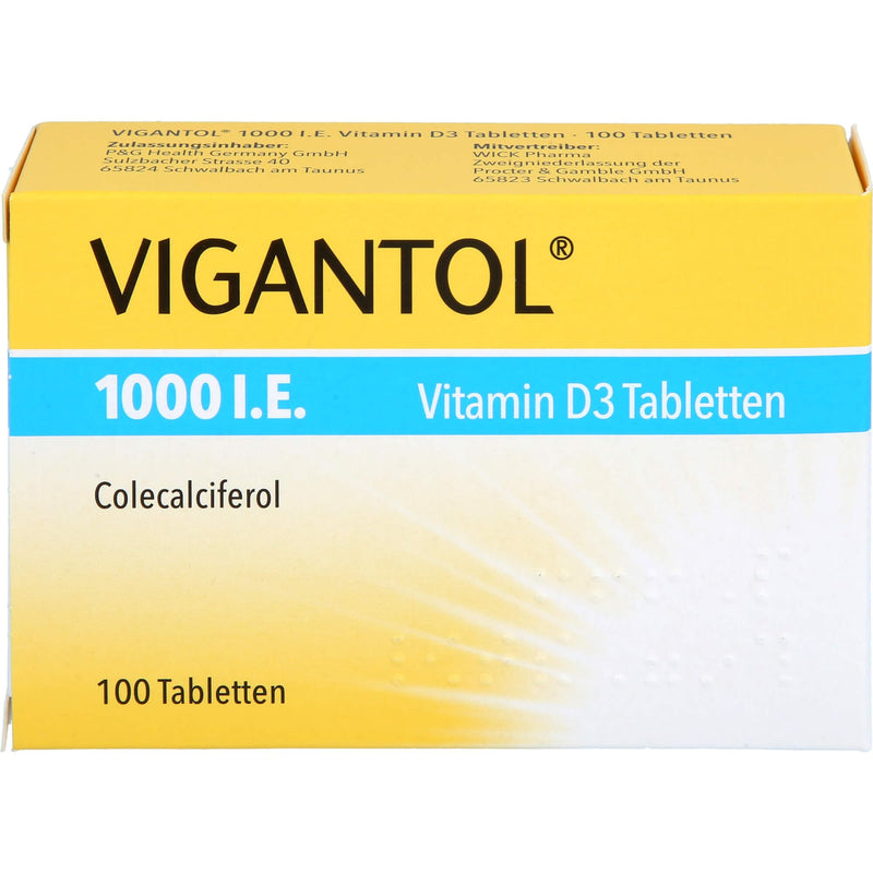 VIGANTOL 1,000 IU vitamin D3 tablets - NewNest Australia