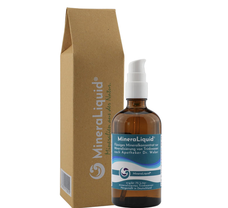 Mineraliquid Mineral Concentrate With Calcium, Magnesium And Trace Elements, 100 Ml Liquid Electrolytes For 75 Liters Of Sparkling Water And Drinks, Magnesium, Calcium, Zinc, Copper And Manganese Liquid - NewNest Australia