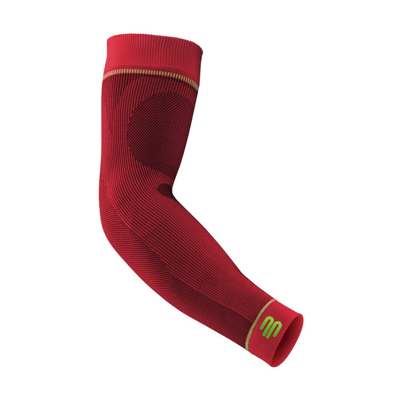 Bauerfeind Arm Sleeve "Sports Compression Sleeves Arm", 1 Pair Sports Compression Bracelets, Unisex, Arm Warmers For Ball And Endurance Sports For Strengthening Muscles, Arm Warmers, Red - NewNest Australia