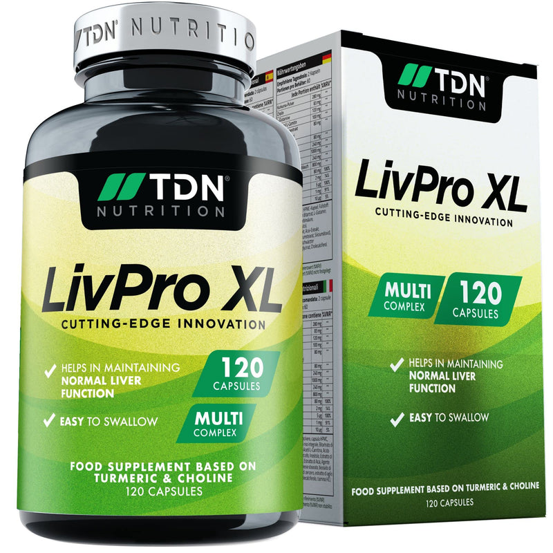 Highly Effective Livpro Xl Preparation For The Liver - Timed Release For 3X Better Absorption - 45% Higher Bioavailability With Acetyl L-Carnitine - Vegetarian With 15 Vitamins/Minerals/Amino Acids - NewNest Australia