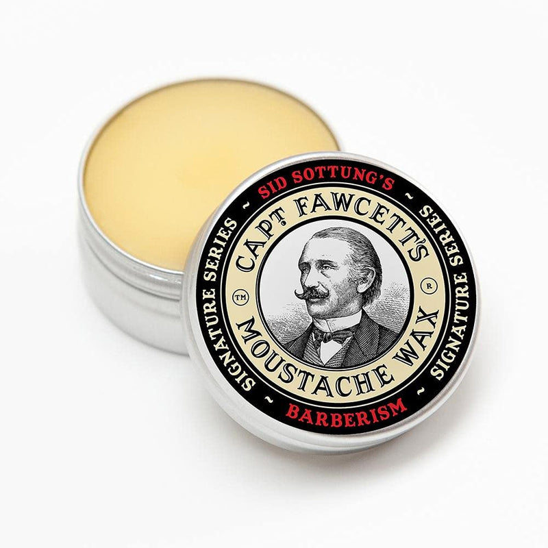 Capt. Fawcetts - Sid Sottung's Mustache Wax "Barberism" - NewNest Australia