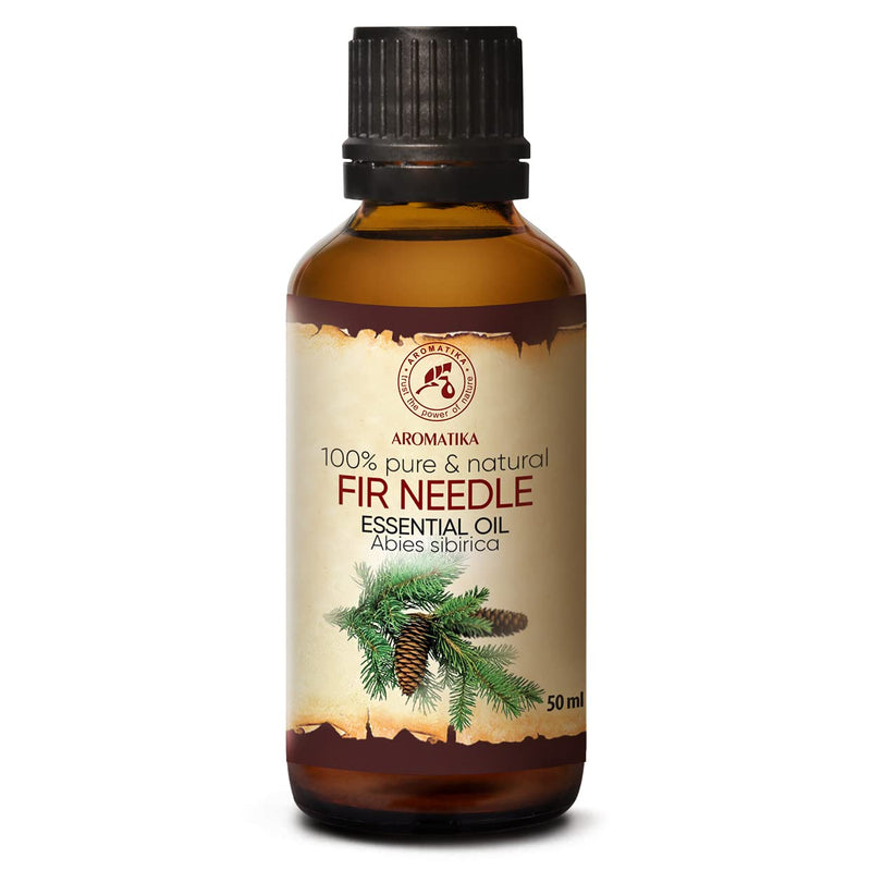 Spruce Needle Oil 50 Ml - 100% Natural Essential - Abies Sibirica - Fir Oil For Sauna - Body Care - Relaxation - Aroma Diffuser - Room Fragrance - Fragrance Lamp - Inhalation - NewNest Australia
