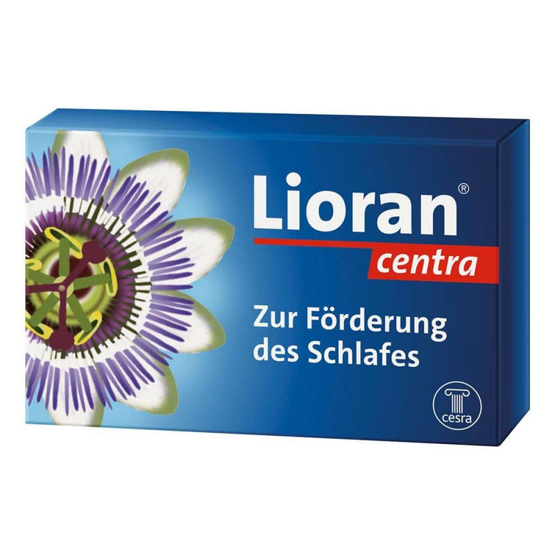 Lioran centra, the strong herbal sleeping pill for problems falling asleep and staying asleep. 50 dragees 50 pieces (pack of 1) - NewNest Australia