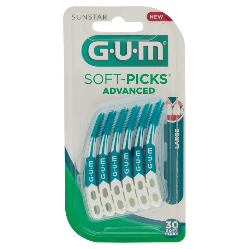 Gum Soft Picks Advanced Large 30U - NewNest Australia