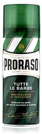 6x PRORASO Shaving foam Cream soap shaving foam eucalyptus oil and menthol 400ml - NewNest Australia