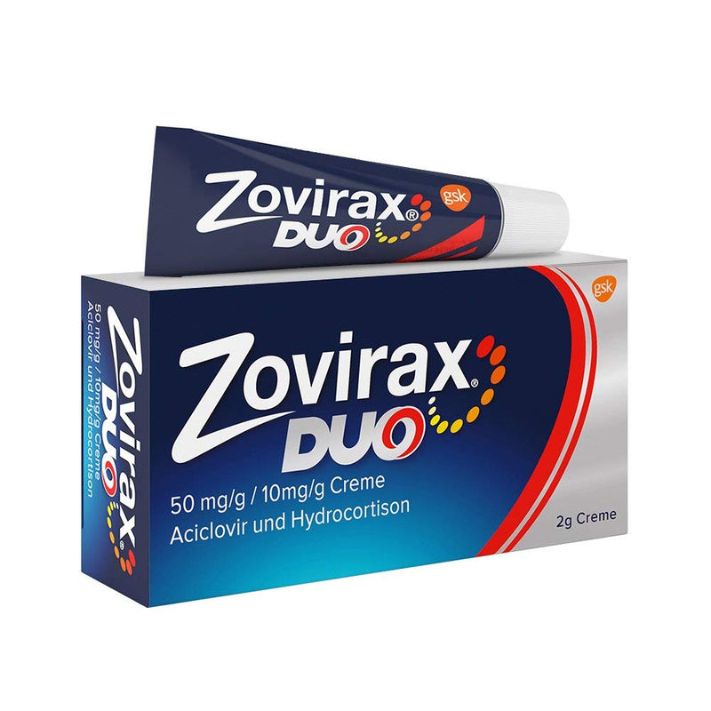 TK.JP ZOVIRAX Duo 50 mg/g / 10 mg/g cream 2 g - NewNest Australia