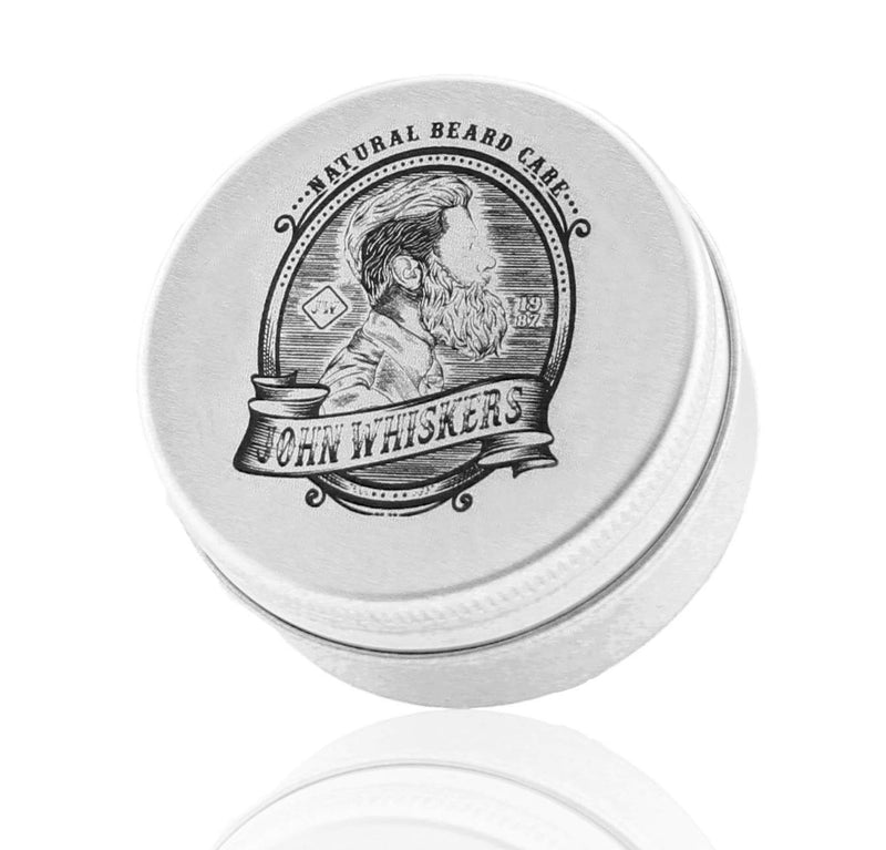 John Whiskers Beard Wax Made in Germany - Natural & Vegan Beard Balm - Sweetly Tart Scent - for a Well-Groomed & Supple Beard - 30ml 30ml (Pack of 1) - NewNest Australia