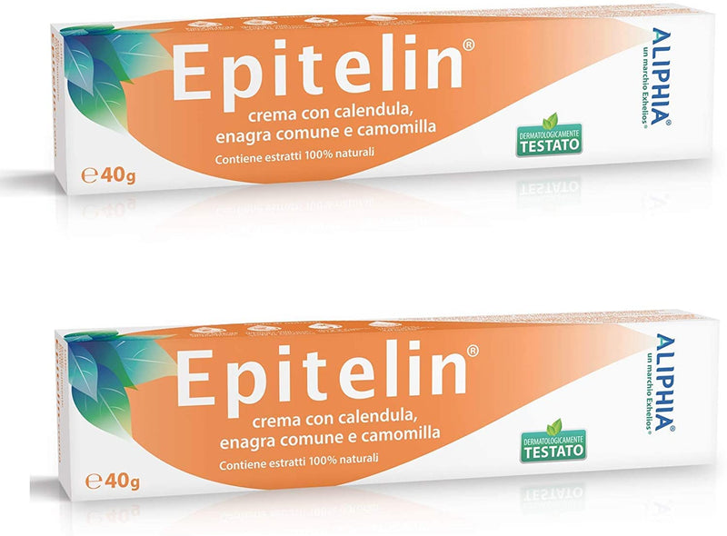 Natural Cream FOR SKIN HEALING, SKIN RENEWAL with for wounds, open wounds, bedsores, burns, sunburn, insect bites - PACK OF 2 + Italian language - NewNest Australia
