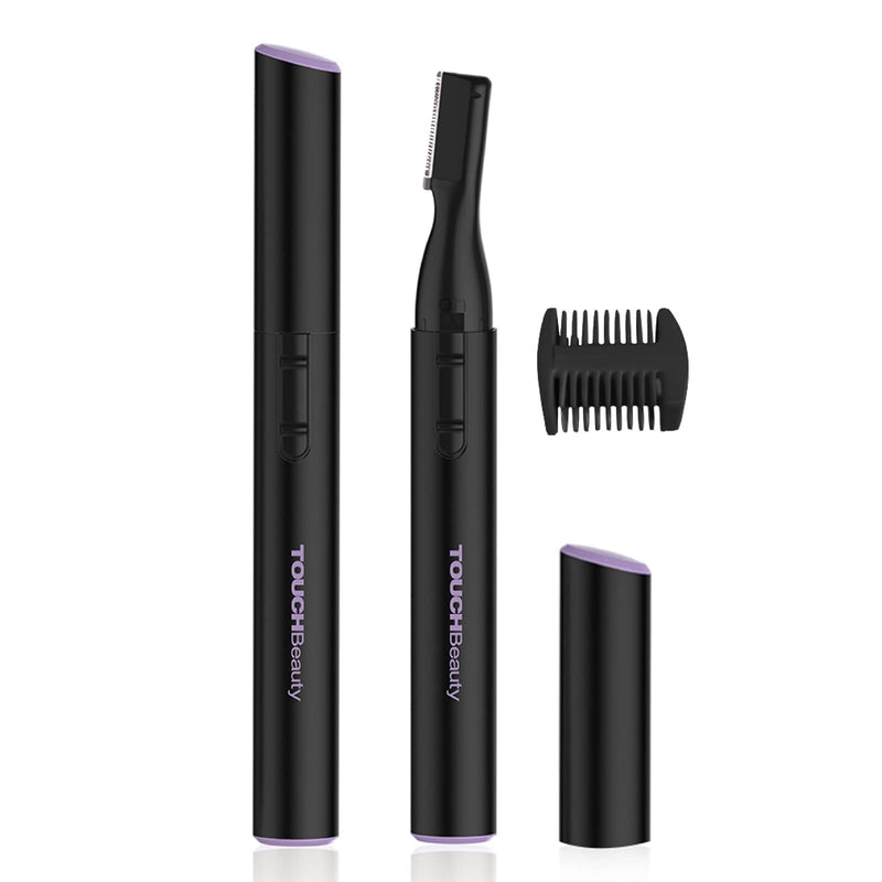 TOUCHBeauty Eyebrow Trimmer Electric Correction Trimmer Wireless for Women, Eyebrow Razor Eyebrow Trimmer Precision Trimmer with Guide Comb, Battery Operated, Black AG-815B - NewNest Australia