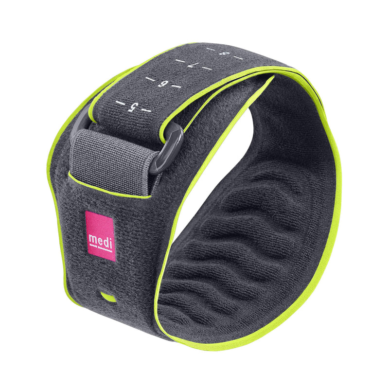 medi Epibrace - epicondylitis brace unisex | grey/green | Forearm bandage to relieve pain in the tendon attachments Can be worn on both sides | Tennis elbow or golfer's elbow lime/gray - NewNest Australia
