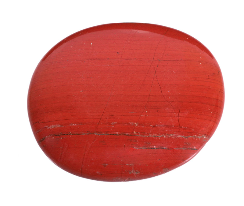 Red Jasper Slice Stone | Hand flatterer pocket stone | High quality gemstone Life Source Plus - NewNest Australia
