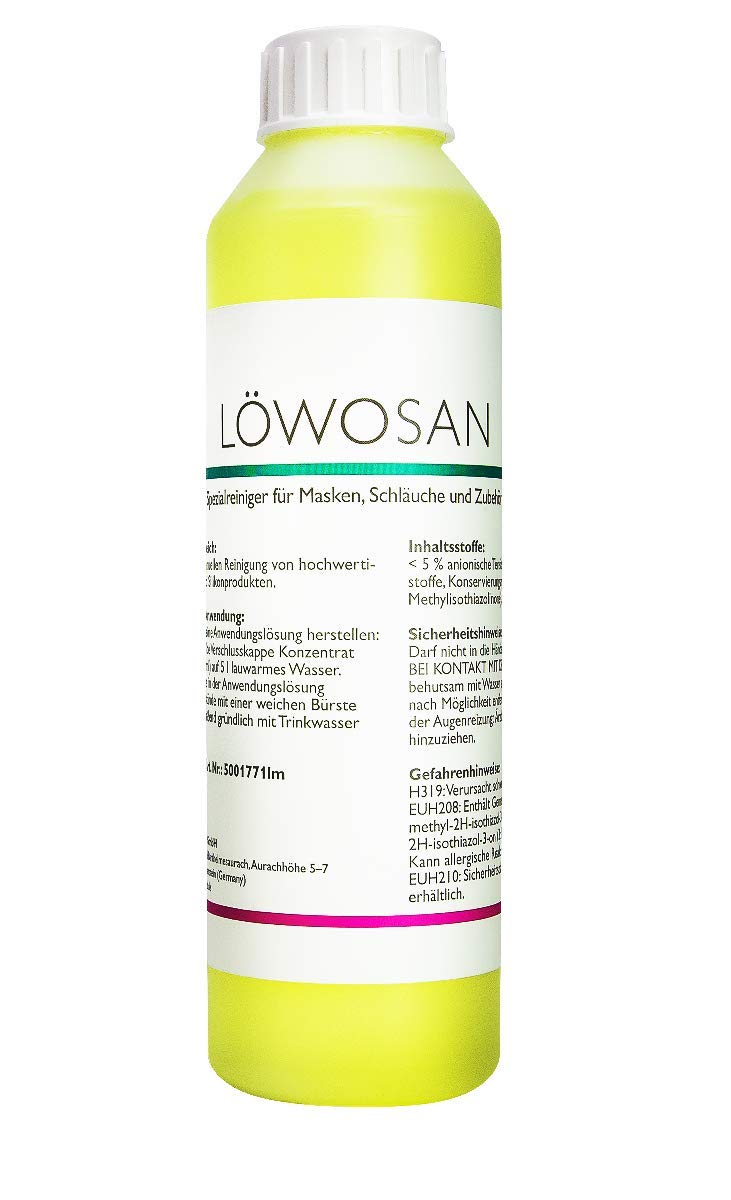 Löwosan special cleaner cleaner CPAP masks mask cleaner sleeping mask hose 250ml - NewNest Australia