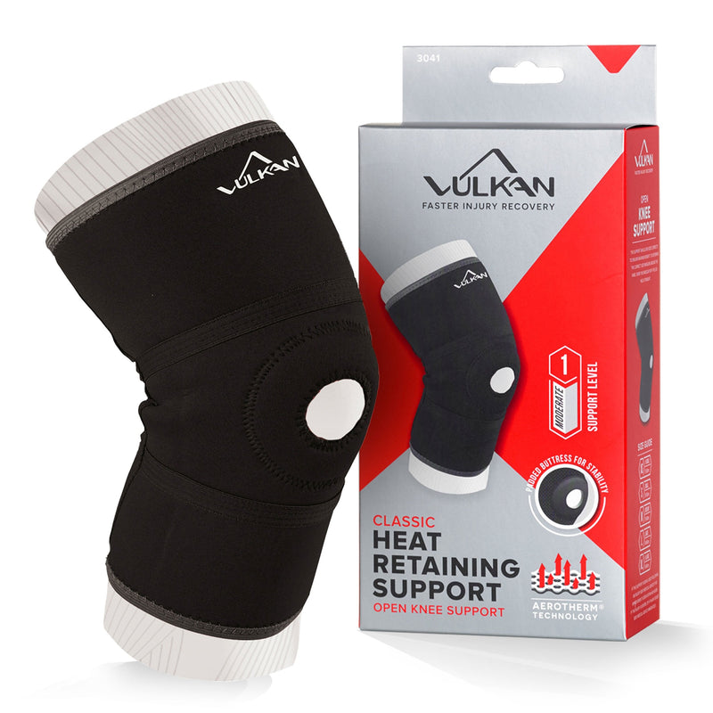 Vulkan Classic Open Knee Support, X-Large, Knee Sleeve With Opening For Patella Support, Braces For Meniscus Tears, Acl Injuries And Knee Stability, Braces For Athletes, Working Out - NewNest Australia