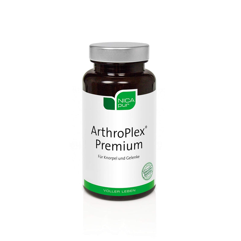 Nicapur Arthroplex Premium, For Cartilage And Joints, With The Special Complex Actijoy, Vitamins C And D, Manganese And Incense Extract, Pure Substance Without Additives, 60 Capsules - NewNest Australia