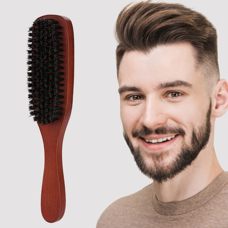 Sonew Beard Brush for Men, Men's Brush with Boar Bristles, Portable Wooden Beard Comb, Professional Beard Comb for Hairdressing Salon, Gifts for Men - NewNest Australia