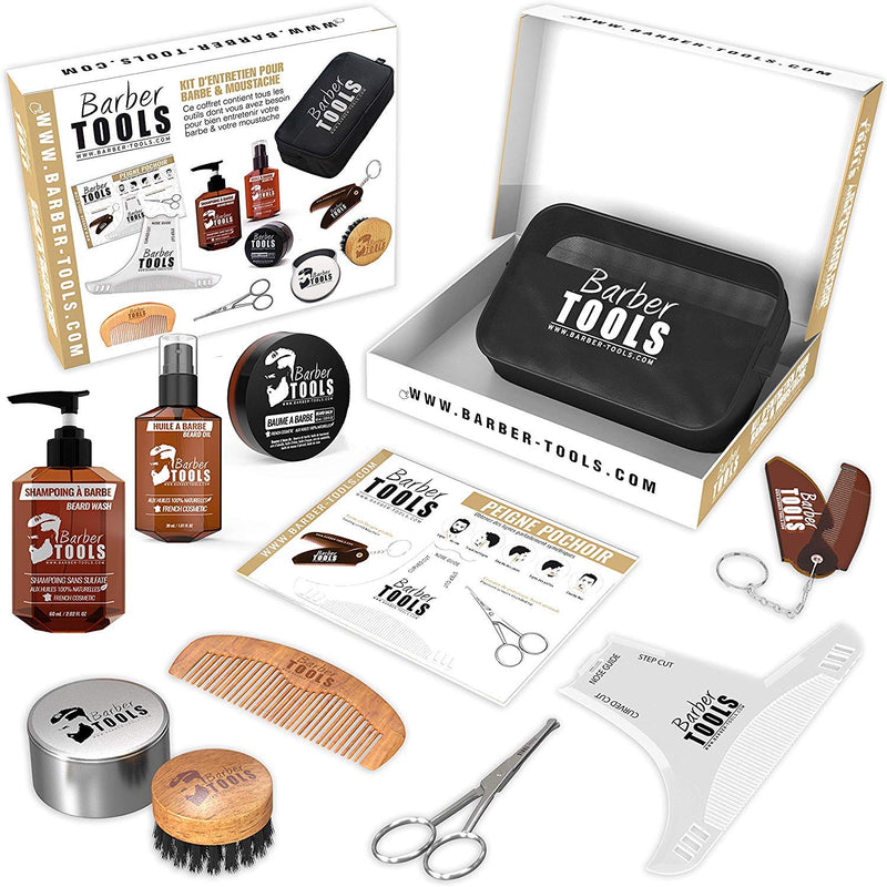 ✮ BARBER TOOLS ✮ Kit/beard care set/beard set/beard and shave | Cosmetics Made in French - NewNest Australia