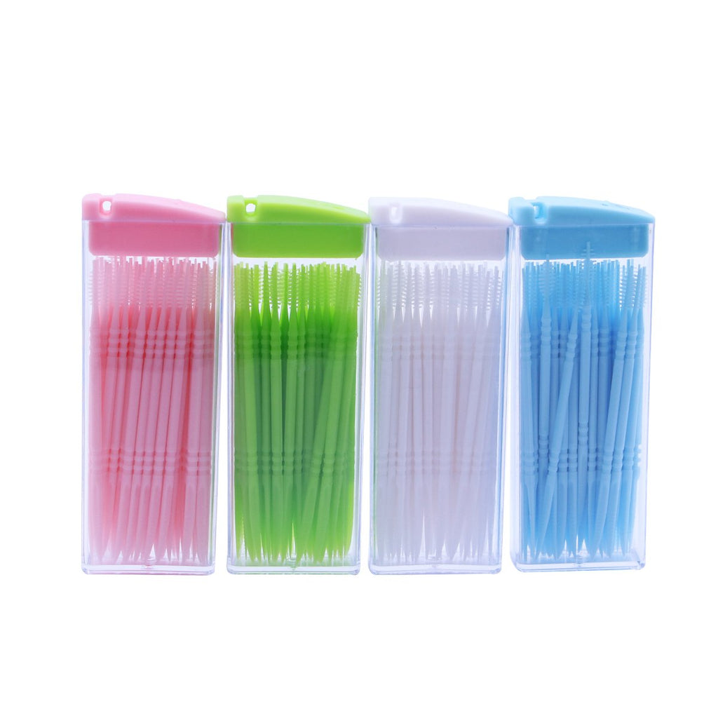 Healifty Double Sided Plastic Oral Care Toothpicks Pack of 200 - NewNest Australia