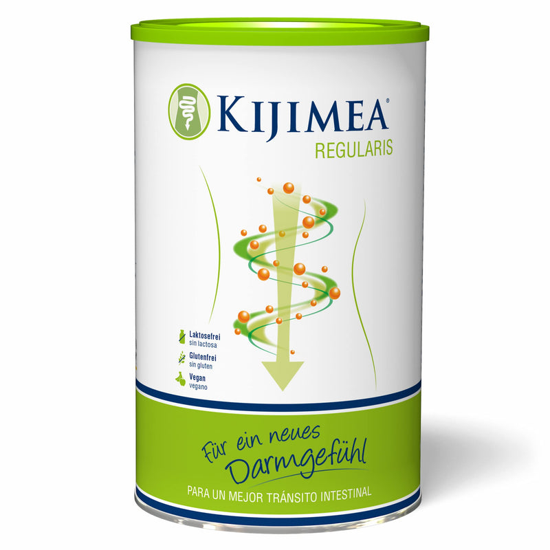 KIJIMEA® Regularis - For constipation, carrier-digestion & bloating belly - Gentle & Natural - Effective and Planable - Vegan, Gluten Free, Lactose-Free - 250 g Tin - NewNest Australia