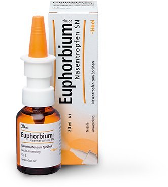 Euphorbium comp. Nasal drops SN Heel economy set 2x20ml. Fights the cold viruses and protects the nasal mucosa from drying out. - NewNest Australia