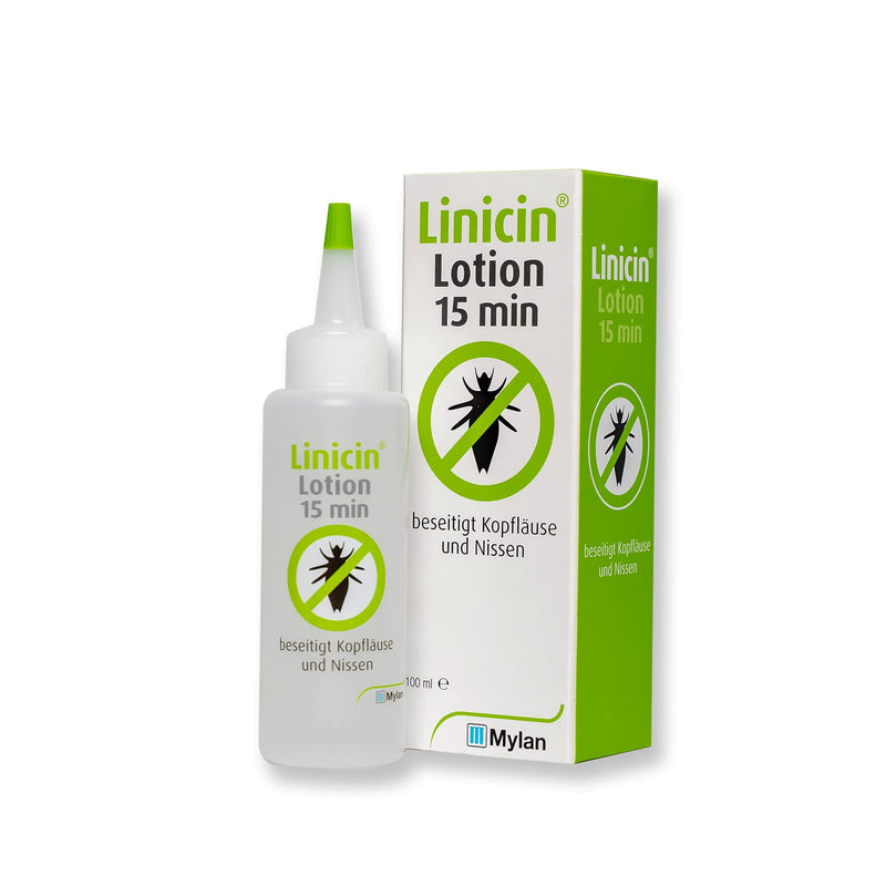 Linicin Lotion (100 ml) - lice treatment for the treatment of head lice, without a lice comb | Gentle on the scalp - NewNest Australia