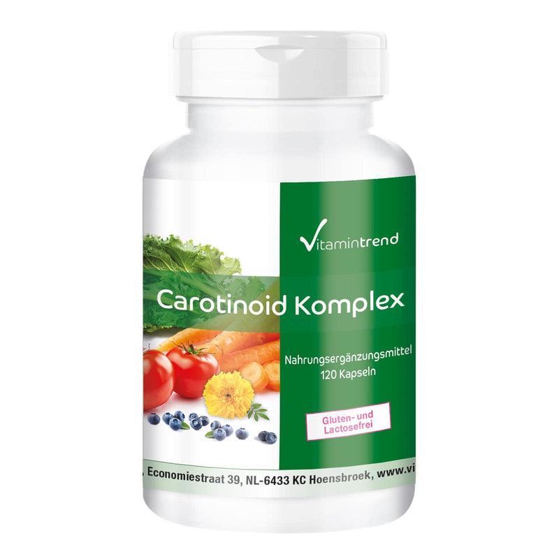 Carotenoid Complex - 120 capsules - vegan - natural antioxidants - multi-carotenoid mix - carotenoid capsules | Vitamintrend® - NewNest Australia
