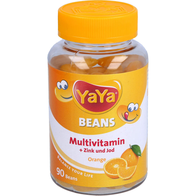 Yaya Beans Orange Zinc and Iodine Chew Dragees - NewNest Australia