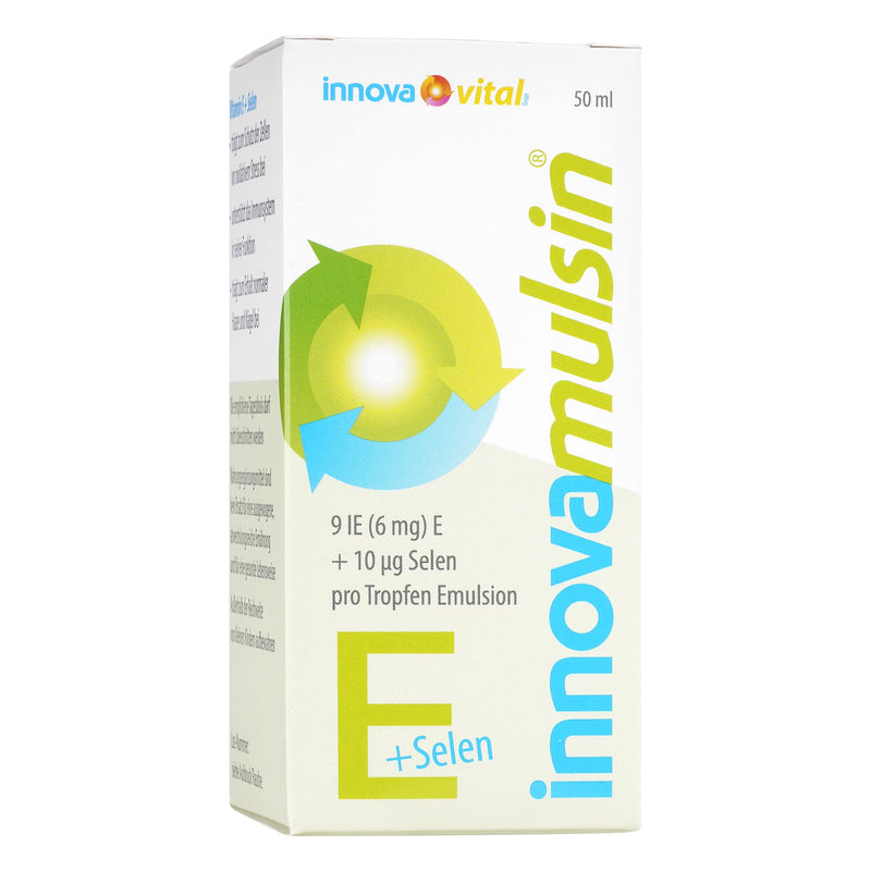 innova Mulsin Vitamin E, Selenium, Emulsion - active cell protection for beautiful skin | Premium quality with selenium | Germany - NewNest Australia