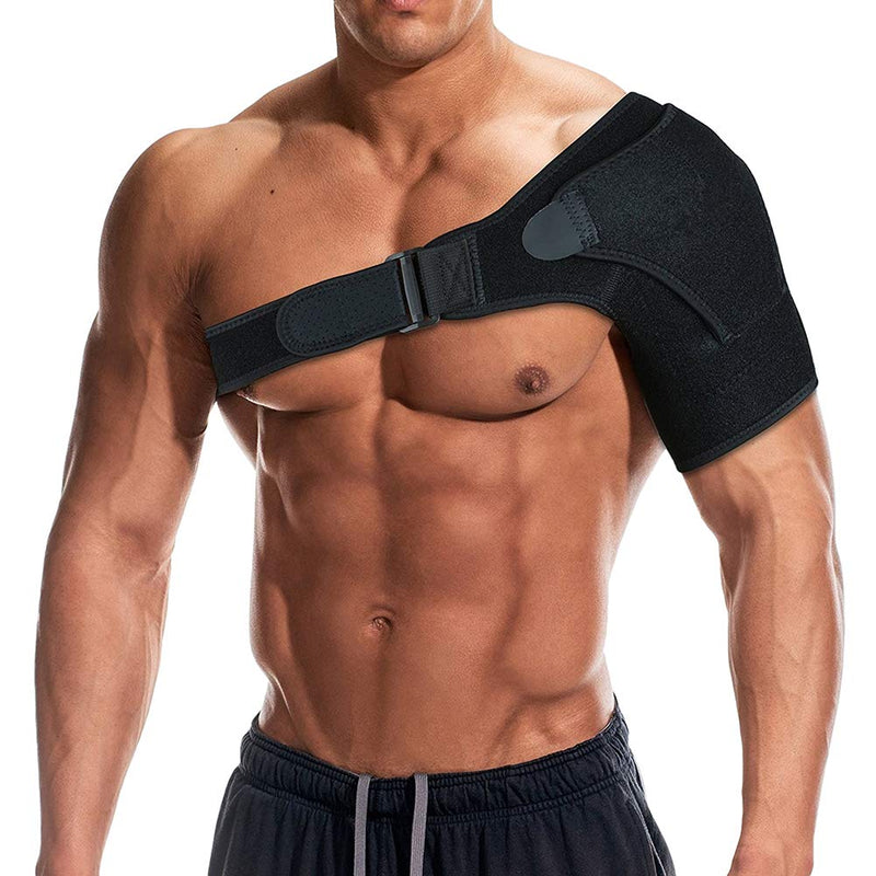 Shoulder Support With Pressure Pad For Men And Women, Adjustable Shoulder Support For Torn Rotator Cuff, Tendonitis, Displacement, Fits Right Or Left Shoulder - NewNest Australia
