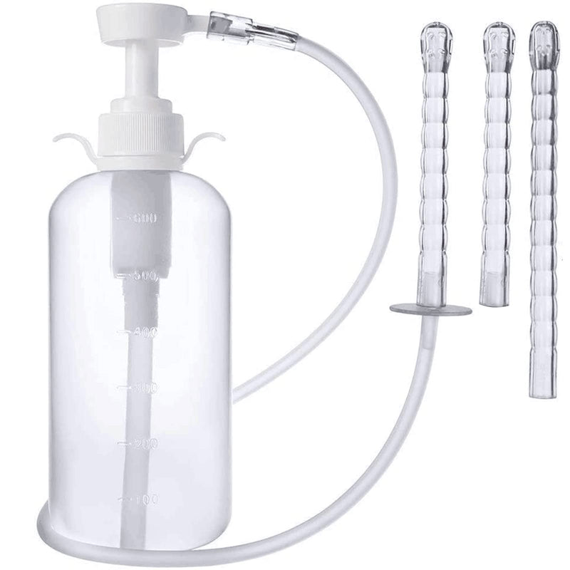 Enlove Intimate Shower Shower Men Shower And Vaginal Shower Enema Set For Intestinal Enema Syringe Enema Irrigator Hygiene Shower Pump Bottle For Women (600 Ml) - NewNest Australia