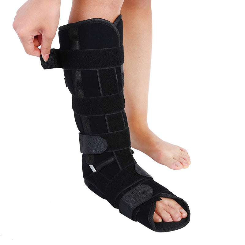 Ankle Foot Orthosis, For Plantar Fasciitis And Achilles Tendonitis, Adult Leg Fixation Protector Medical Ankle Support Adjustable Leg Support Strap Ankle (S/M/L) (L) - NewNest Australia