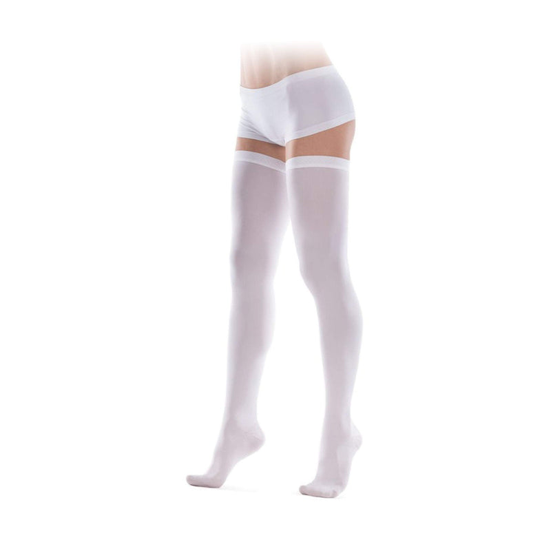 Compression stockings after surgery and delivery with hole under the finger 1 class 18-21 mmHg white X-Large XL (pack of 1) - NewNest Australia