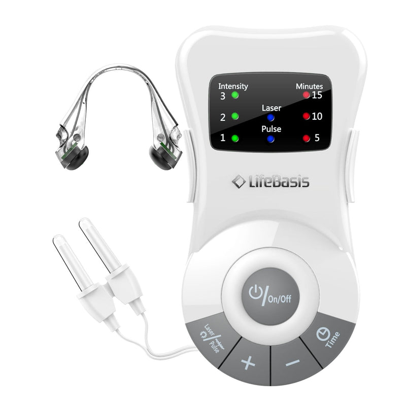 LifeBasis Anti Allergy Device Allergy Helper Anti Snoring Device Allergic Rhinitis Laser Treatment Machine for Snoring Stuffy Nose Nasal Itching Sneezing Sinusitis Cold REUSABLE - NewNest Australia