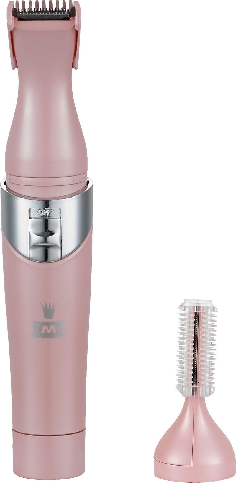Melissa 16680048 precision styler eyebrows bikini zone battery operated ideal for trimming pink - NewNest Australia