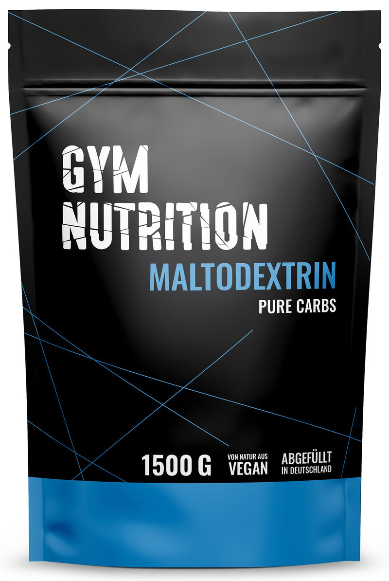 GYM-NUTRITION Hardcore Malto-dextrin | Fine carbohydrate powder | Popular with Fitness Powerlifing & Bodybuilding | Ideal for hardgainers | Bottled in Germany | Maltodextrin 12 | 1.5 kg bag 1.5 kg (pack of 1) - NewNest Australia